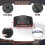Hat Lamp Clip Swivel Head Light Lamp Handsfree Flashlight 6