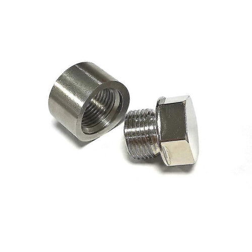 M18x1,5 O2-Sauerstoffsensor-Breitbandstecker, Mutter, Stufenkappe, Schweißstopfen 2