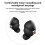 Cuscinetti auricolari in memory foam per cuffie Bluetooth Sony WF-1000XM4, colore grigio. 2
