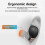 Cuscinetti auricolari in memory foam per cuffie Bluetooth Sony WF-1000XM4, colore grigio. 5