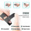 4 Pack Trigger Finger Splint Finger Support Knuckle Fixation Broken Finger Protector Fits Index Finger Middle Finger Ring Finger 2