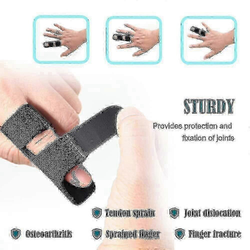 4 Pack Trigger Finger Splint Finger Support Knuckle Fixation Broken Finger Protector Fits Index Finger Middle Finger Ring Finger 1