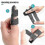 4 Pack Trigger Finger Splint Finger Support Knuckle Fixation Broken Finger Protector Fits Index Finger Middle Finger Ring Finger 4