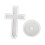 Cross Models with Base Decoration DIY Crafts Clay Craft Gift Silicone Models 4