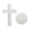 Cross Models with Base Decoration DIY Crafts Clay Craft Gift Silicone Models 5