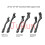 Bicycle Kickstand Support Rack Adjustable Length Parking Rack 6