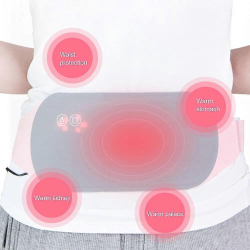 Portable Menstrual Heating Pad,usb Electric Belly Wrap Warming Belt 2