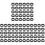Dreadlock Cuffs Hair Extensions Rings for Secure Braiding 90Pcs Black 3