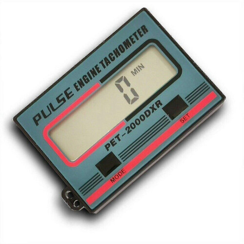 Induction Chainsaw Digital Tachometer Multi-function Tach Hour Meter New 1