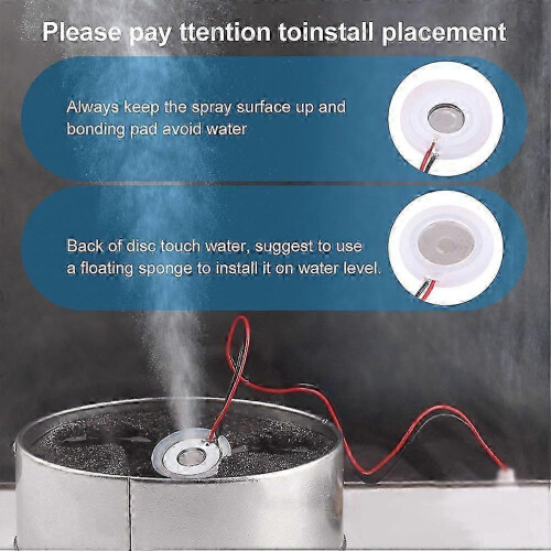 Air Humidifier Atomizing Piece Fogger Discs for Moisture Increase 48Pcs 2