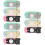 Cat Pencil Case Large Capacity for Storage Use 9Pcs Assorted Color Canvas 3