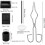 6 Pcs Torch Melting Silver Graphite Crucible Kit Graphite Crucible Ingot Mold Casting Tools Square Graphite and Quartz 4