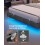 VASAGLE Bed Frame Duble Size 190x135x26cm 6