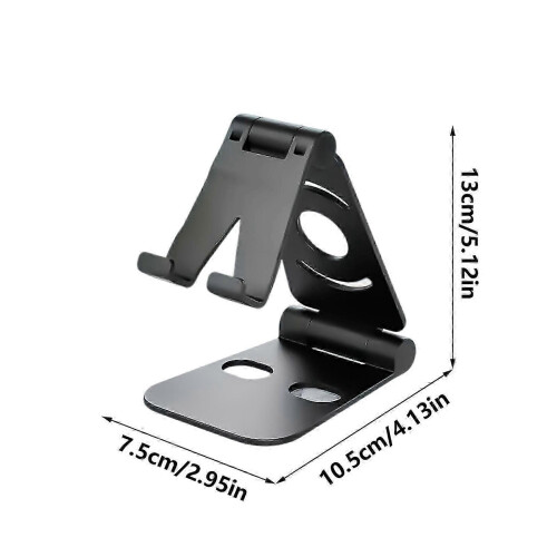 Phone Holder Universal Angle Height Adjustable Stand for Phone Tablet Tabletop Folding Support Cradle for Watching Video 2