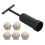 5pcs G9 Ceramic Lamp Holder Temperature Resistance Zinc Alloy Ring Light Bulb Base Socket With Socket Ring Removal Tool 2