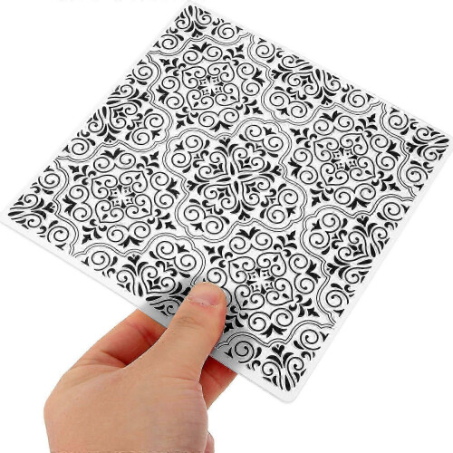 Cutting Dies Stencil Plastic Embossing Template for Decoration 3Pcs Set 2