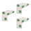 3Stk Wetterfester PU Putter Cover Weiß Mit 1