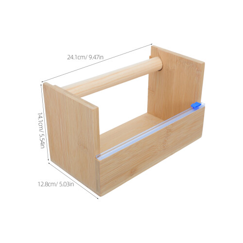 Distributeur De Ruban Adhésif En Bois Kaki Multi-Roues 1