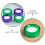 4Pcs Office Finger Wetting Sponge for and Document Handling 4