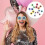 8St Unieke Bloem Partybril Plastic & Feest 4