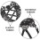 6Pcs Criss Cross Back Bra Straps Adjustable Elastic Decorative Lace 4
