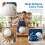 2Pcs Durable White Foam Balls for Cake Decorating and Bakery Practice 4
