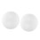 2Pcs Durable White Foam Balls for Cake Decorating and Bakery Practice 10