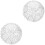 2Pcs Decorative Transparent Glass Lamp Shade with Aluminum Wire Frame 2