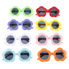 8Pcs Neon Flower Party Glasses Plastic Eyewear for New Year Mardi Gras