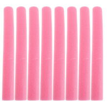 8Stk Weiche Schaumstoffhüllen Pink Für Kinderspielplatz Zaunpfosten