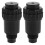2Pcs Durable Black Plastic Piston Valve for Home Air Compressors 6