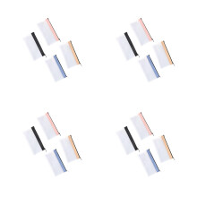 16Stk Transparente PVC Münzbeutel Coin Organizer Bunt Für Bargeld