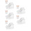 5Paires Protège-Chaussures PVC Et Résistant 1