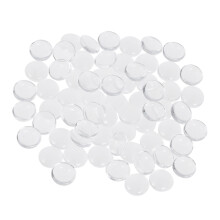 200Pièces Cabochons Demi-Sphères Verre Durable Pour DIY