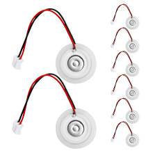 8Pcs Durable Ultrasonic Humidifier Atomization Ceramic Disc White