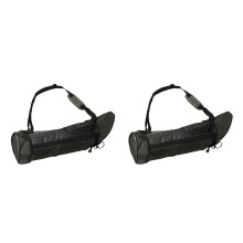 2Pcs Large Telescope Case Nylon Shoulder Bag Waterproof Travel Storage