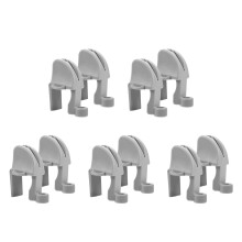 10Pcs Grey Plastic Boat Bumper Clips Essential Boating Accessories