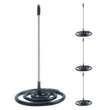 4Pcs Black Steel Receipt Spike for Restaurant and Office Bills