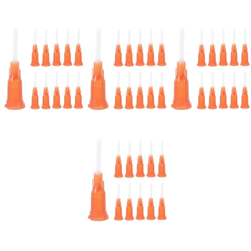200Pièces Aiguilles Distributeur PP Colorées Réutilisables Pour Colle 1