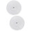 Bandes Élastiques Blanches Confortables Pour Chaussure DIY 6