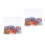 100Pcs Decorative Leaf Paper Clips Multi Color Metal Small Clips 1