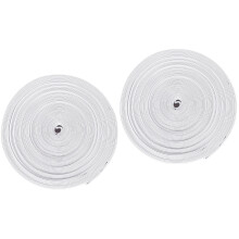 Bandes Élastiques Blanches Confortables Pour Chaussure DIY
