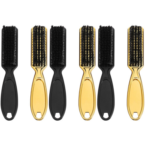 6Pcs Barber Neck Duster Hair Cleaning Brush with Comfortable Handle 2