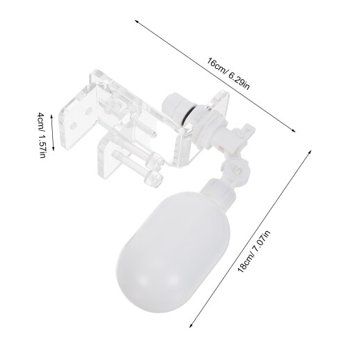 1Ensemble Valve Flottante PVC Niveau Eau Poisson 1