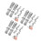 18Pcs Stainless Steel Cake Ring Clips for Baking Accessories Easy Use 7