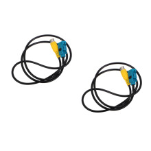 2Pcs Durable Wire Harness Adapter for Car Backup and Reverse Cameras