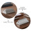 24Pcs Plastic Screen Divider Clamps for Desktop Home in Silver Color 4