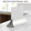 24Pcs Plastic Screen Divider Clamps for Desktop Home in Silver Color 5