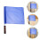 Raindrops  2 Pcs Traffic Control Flag Volleyball Linesman Flags Banner 7
