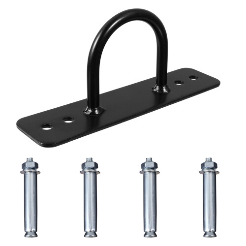 1Set Durable Alloy Steel Rope Fixator Wall Mount Bracket for Gym Use